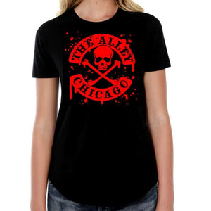 The Alley Blood Splatter Womens Tshirt