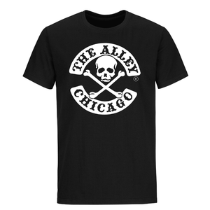 The Alley Chicago Classic Skull & Crossbones Tshirt