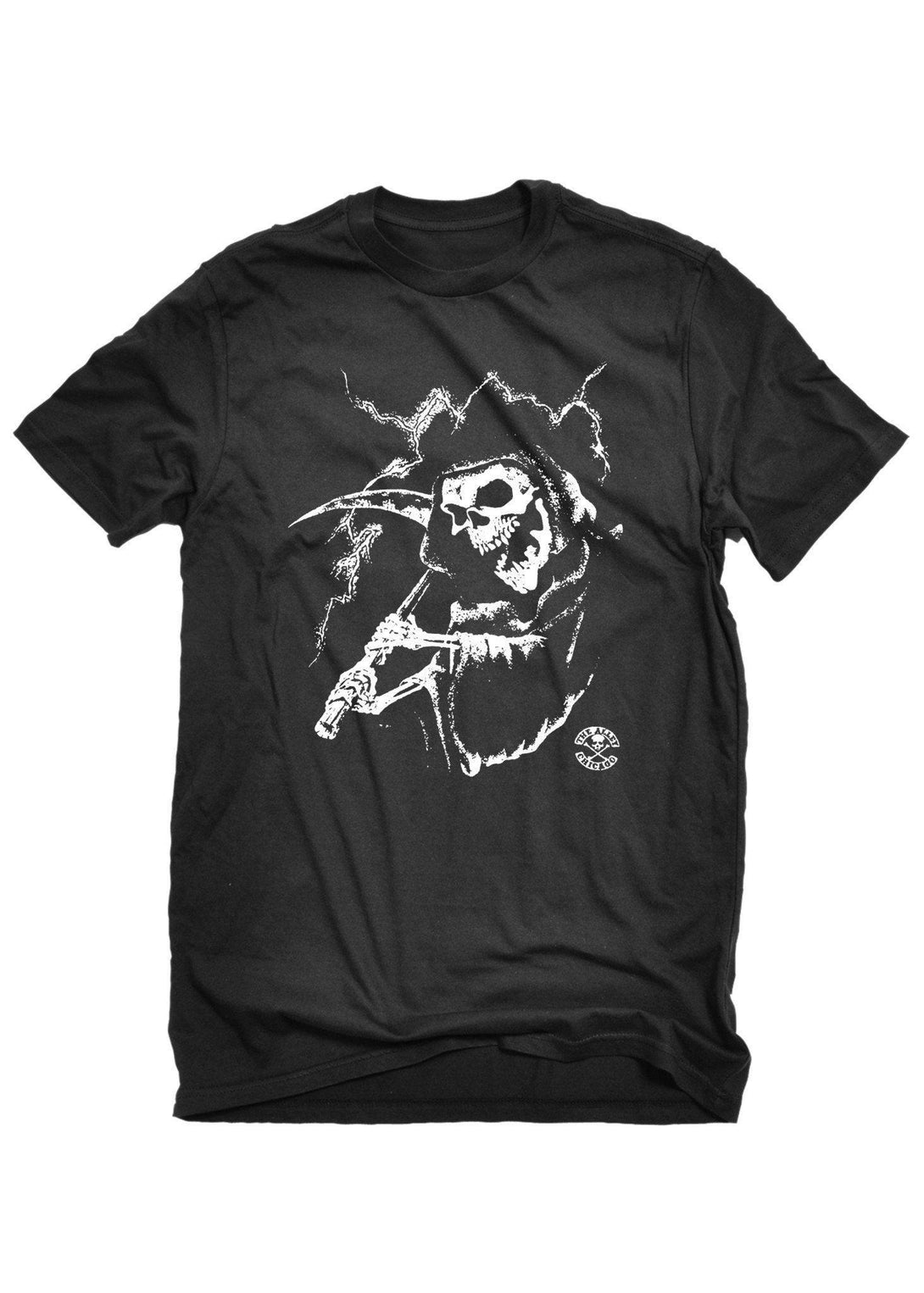 The Alley Chicago Grim Reaper Lightning T-shirt - The Alley Chicago