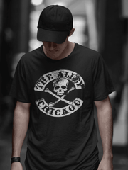 Load image into Gallery viewer, The Alley Vintage Skull &amp; Crossbones Tshirt - The Alley Chicago
