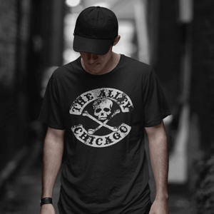 The Alley Chicago Vintage Skull & Crossbones Tshirt - The Alley Chicago