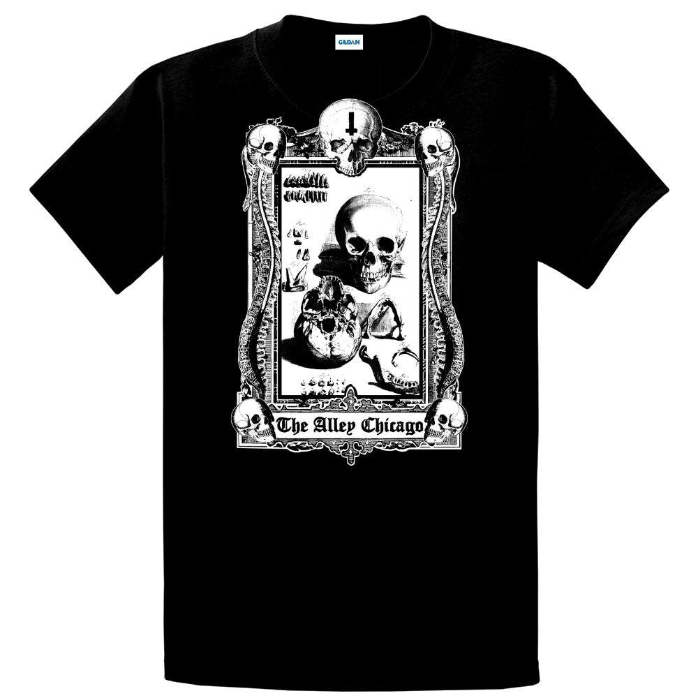 The Alley Inverted Cross Gothic Frame Tshirt