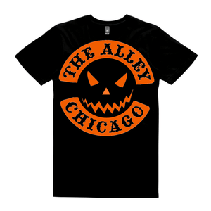 jack o lantern alley logo tshirt and mask pack