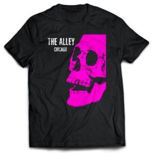 The Alley Pink Horror Skull Tshirt