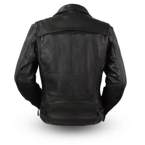 The Night Rider Mens Leather Motorcycle Jacket | The Alley