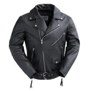 VEGAN LEATHER MOTORCYCLE JACKET