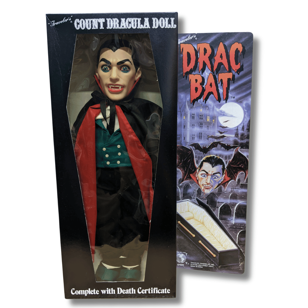 Vintage Travelers Count Dracula Doll - The Alley Chicago