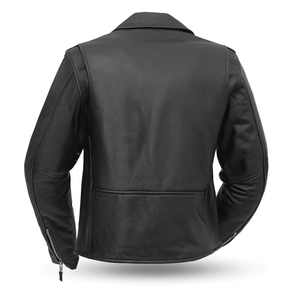 Womens Classic Leather Motorcycle Jacket | The Alley - The Alley Chicago