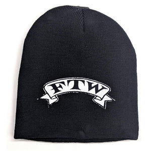 FTW Black Beanie Hat