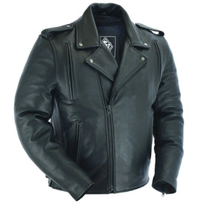 HOGS BREATH PREMIUM MENS CLASSIC LEATHER JACKET