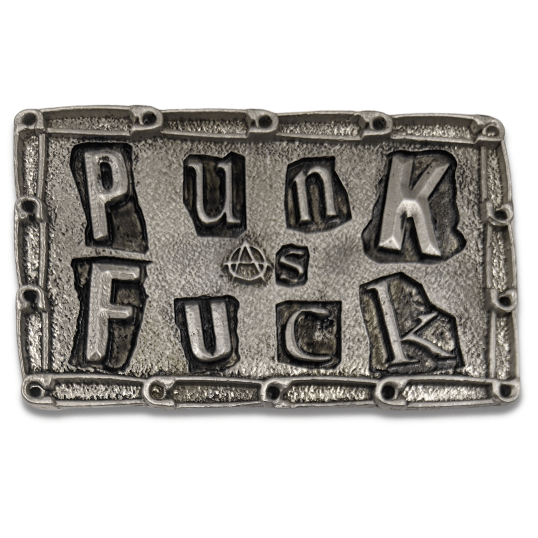 Punk AF Belt Buckle: