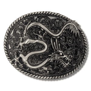 Asian Dragon Belt Buckle