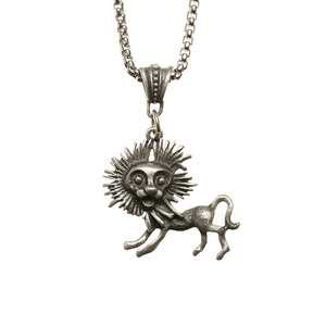 Leo Zodiac Figure Necklace