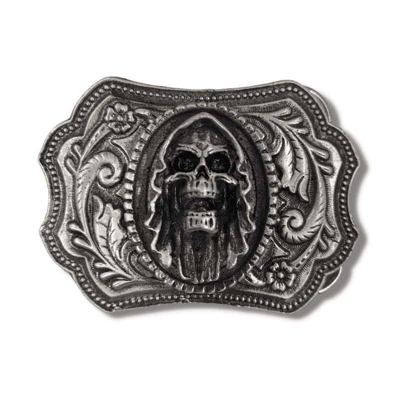 Grim Reaper Poker IN Death Seller Buckle - Axis Belt Buckle Grim Reaper Poker IN Death Seller Buckle - Axis Belt Buckle