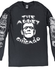 Load image into Gallery viewer, Frankie Tshirt with Printed Long Sleeves
