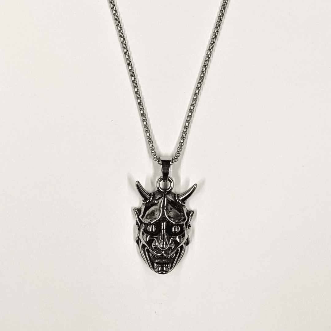 Devils Head Stainless Steel Chain Necklace