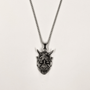 Devils Head Stainless Steel Chain Necklace