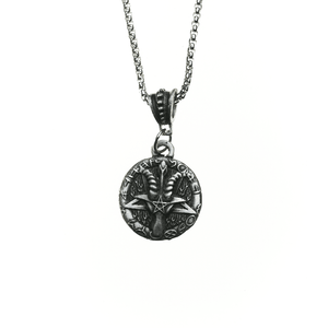 Baphomet Head Necklace