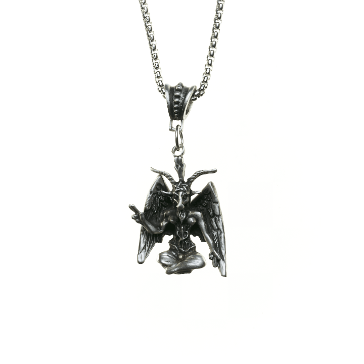 Baphomet Figure Necklace