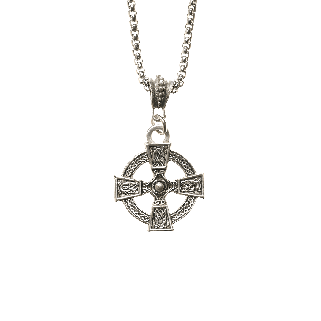Celtic Cross Chain Necklace