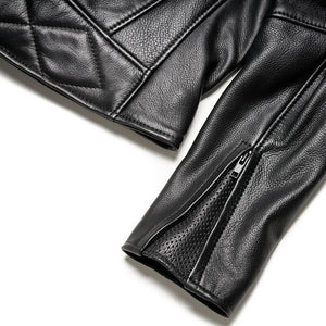 BLACKTOP CLASSIC WOMENS LEATHER MOTORCYCLE JACKET