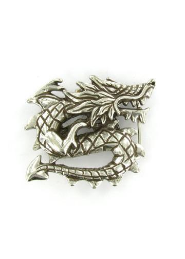 Belts & Buckles - Asian Dragon Belt Buckle