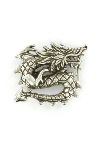 Belts & Buckles - Asian Dragon Belt Buckle