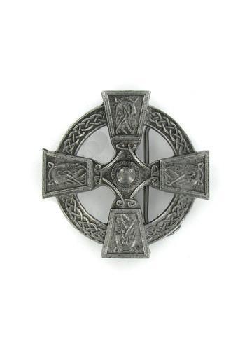 Belts & Buckles - Celtic Knotted Cross Belt Buckle