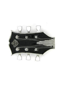 Belts & Buckles - Guitar Head Belt Buckle