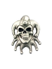 Load image into Gallery viewer, Belts &amp; Buckles - Jester Skull Belt Buckle
