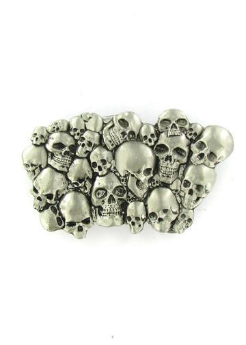 Belts & Buckles - Pile Of Skulls Belt Buckle