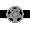 Satanic Pentagram Belt Buckle