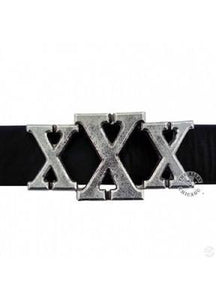 Belts & Buckles - XXX Straight Edge Belt Buckle