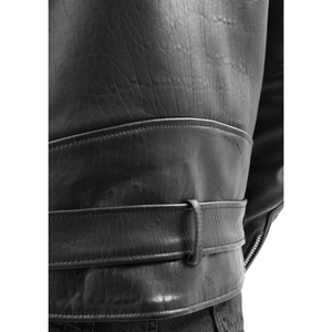 Classic Lambskin Leather Mens Motorcycle Jacket