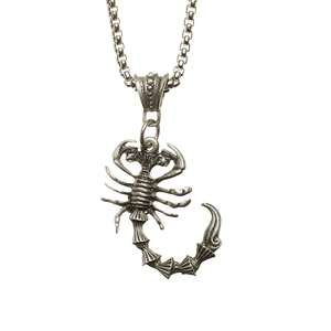Scorpio Zodiac Figure Necklace