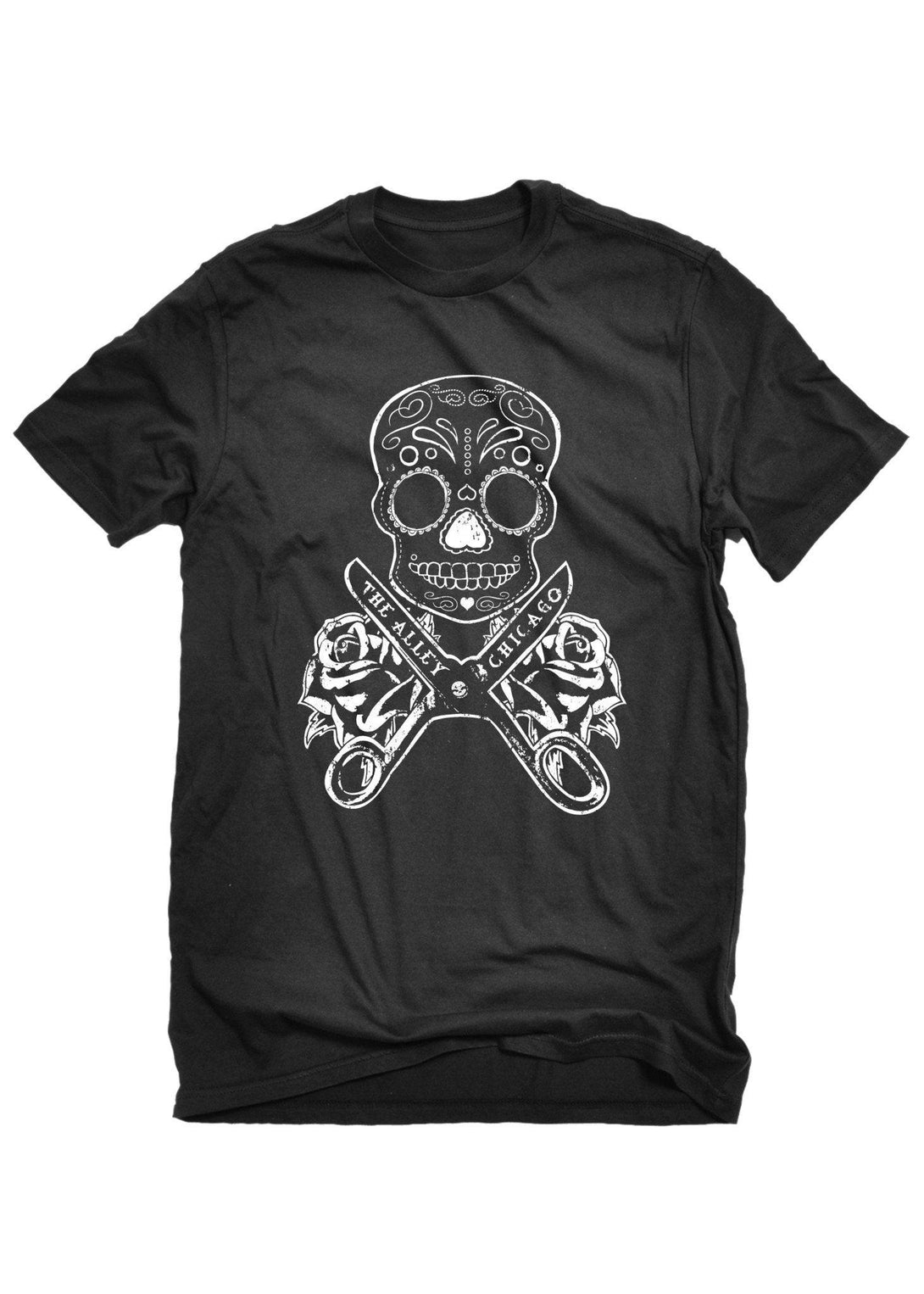 T-Shirts - The Alley Chicago DIY Skull T-shirt