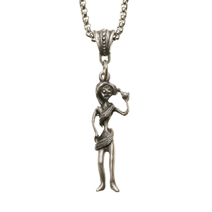 Virgo Zodiac Figure Necklace